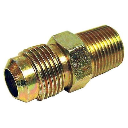 Homeplus+ ATC 1/4 in. Flare X 1/4 in. D Male Brass Adapter 6JC120110701062